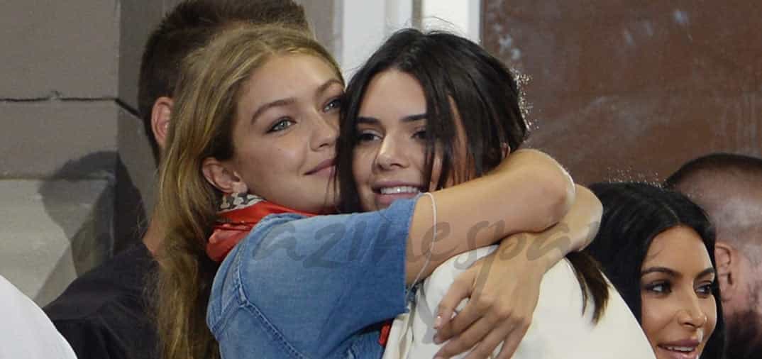 Kendall Jenner y Gigi Hadid grandes amigas
