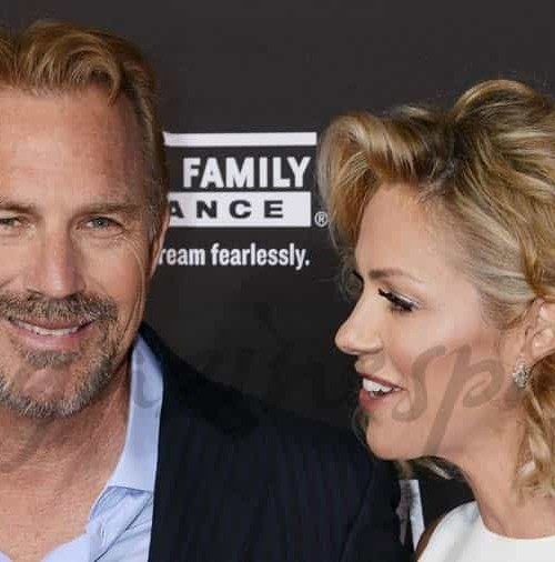 Kevin Costner presume de familia