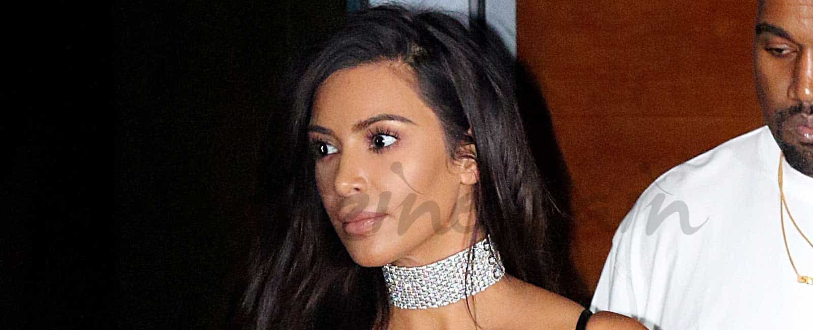 El original «vestido» de Kim Kardashian