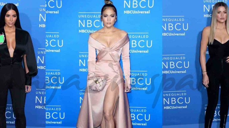 Jennifer López, Kim y Khloé Kardashian, ¿a quién le sienta mejor el escote?