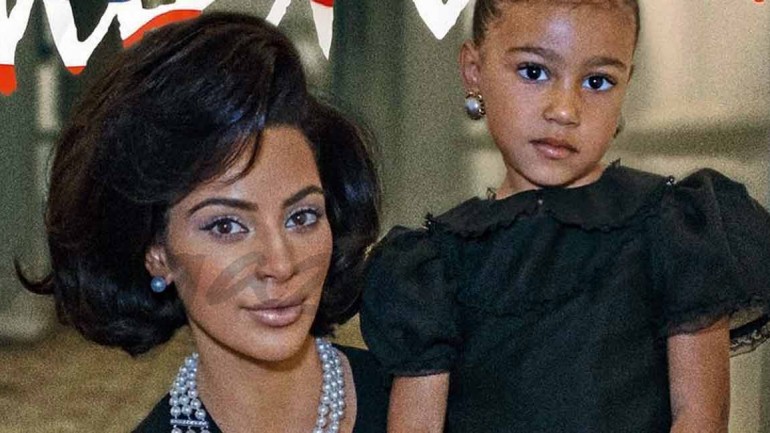 La sorprendente imagen de Kim Kardashian a lo Jackie Kennedy