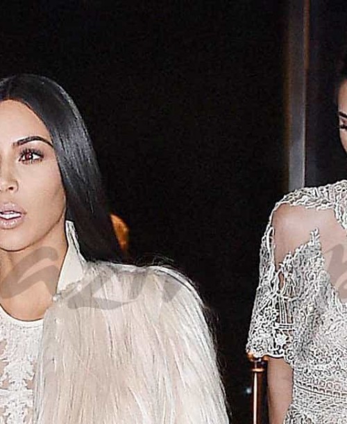 Las Kardashian deslumbran con sus transparencias