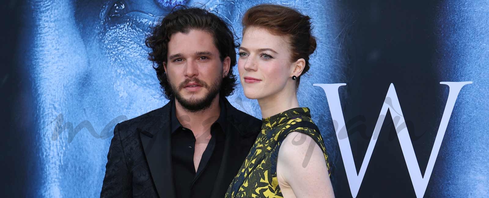 Kit Harington (John Nieve) y Rose Leslie, de ‘Juego de Tronos’, se casan