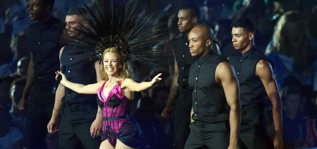 Kylie Minogue conquista los escenarios