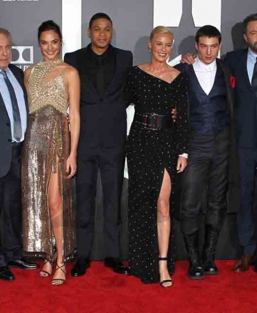 La alfombra roja del estreno mundial de «Liga de la justicia»