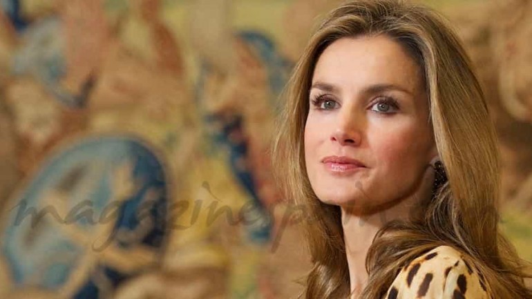 La princesa Letizia, con un look otoñal