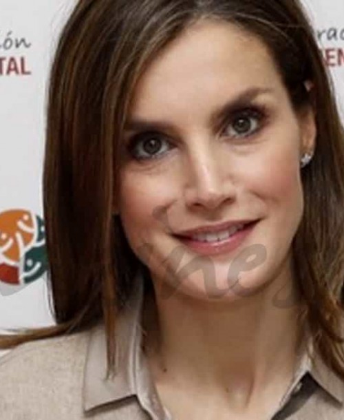 La reina Letizia, reunión de trabajo