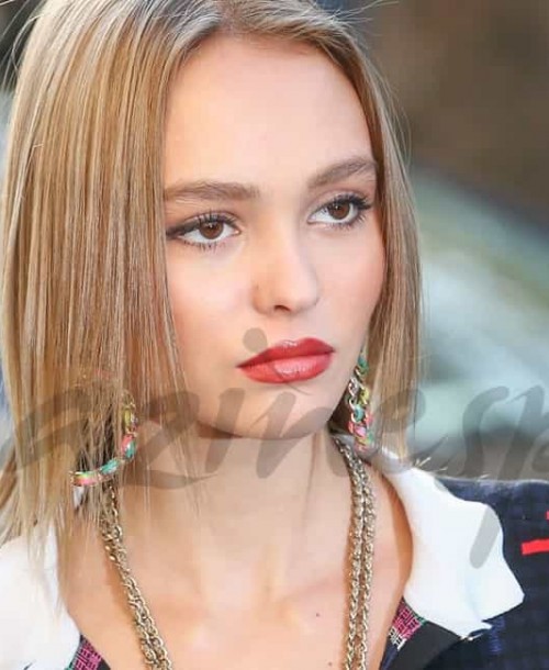 Los secretos del look ultra liso de Lily-Rose Depp