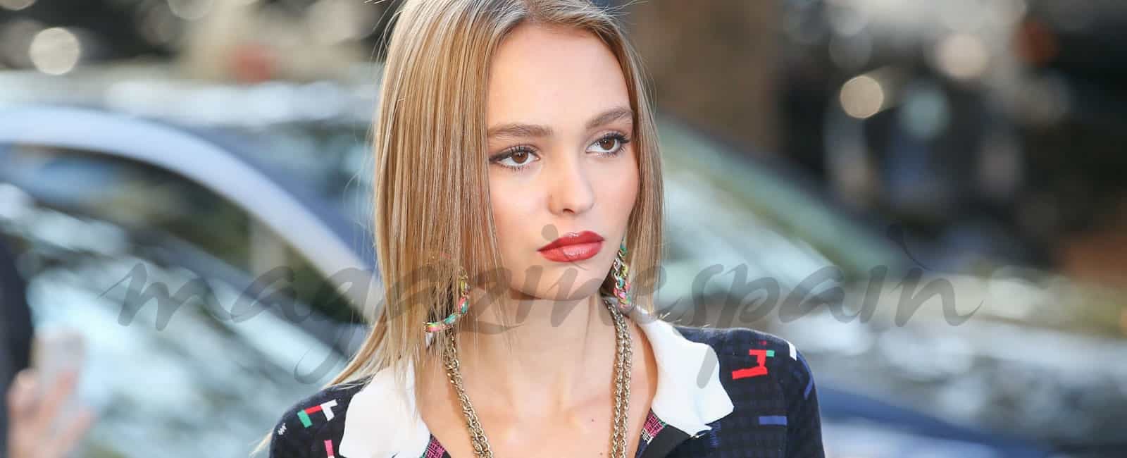 Los secretos del look ultra liso de Lily-Rose Depp