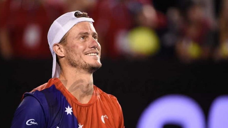 Lleyton Hewitt se despide del tenis acompañado de sus hijos