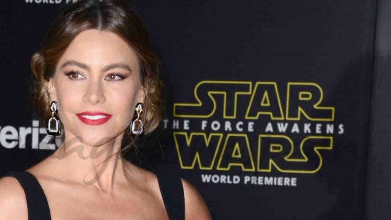 Sofía Vergara, a lo princesa Leia, primeras imágenes como Sra. Manganello