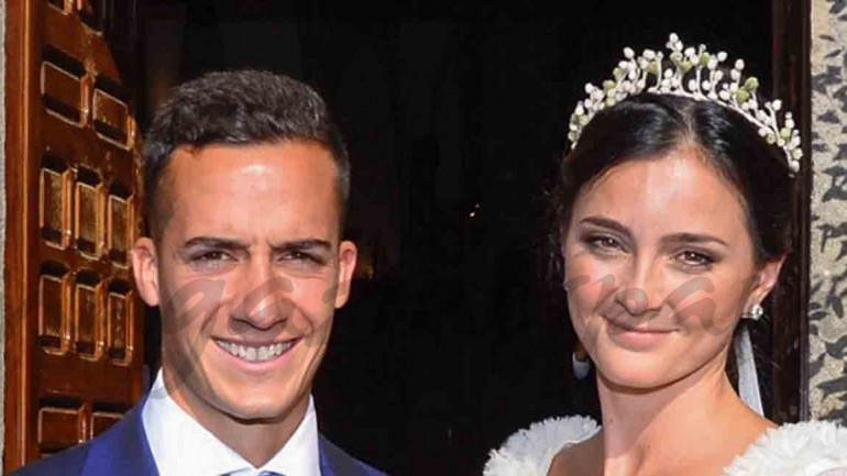 Lucas Vázquez y Macarena Rodríguez ya están casados