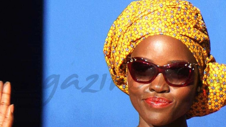 El estilo africano de Lupita Nyong’o en la Gran Manzana