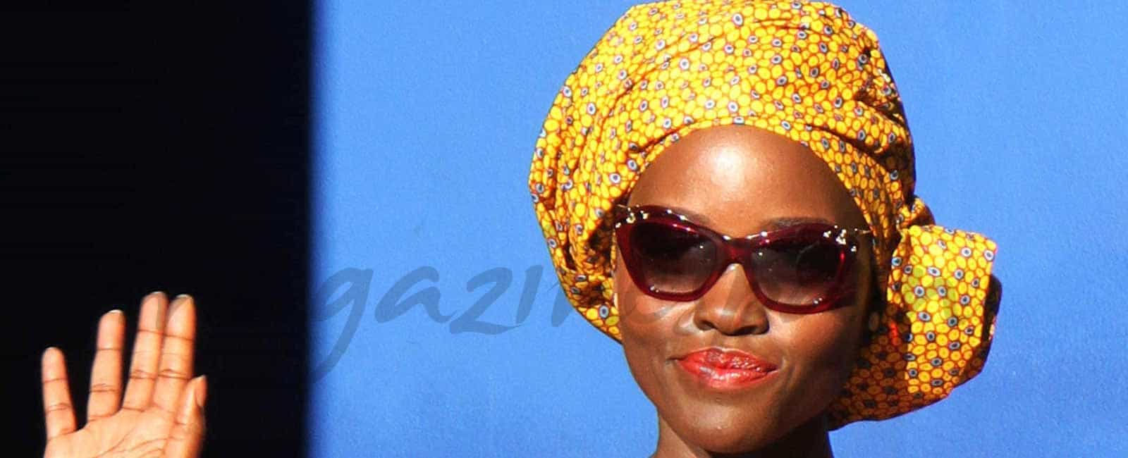 El estilo africano de Lupita Nyong’o en la Gran Manzana