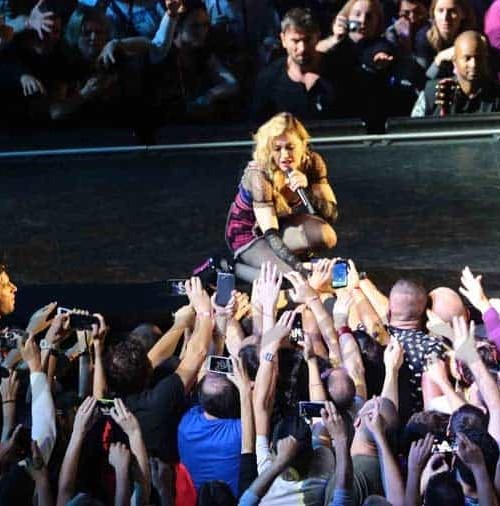 Madonna llega a España