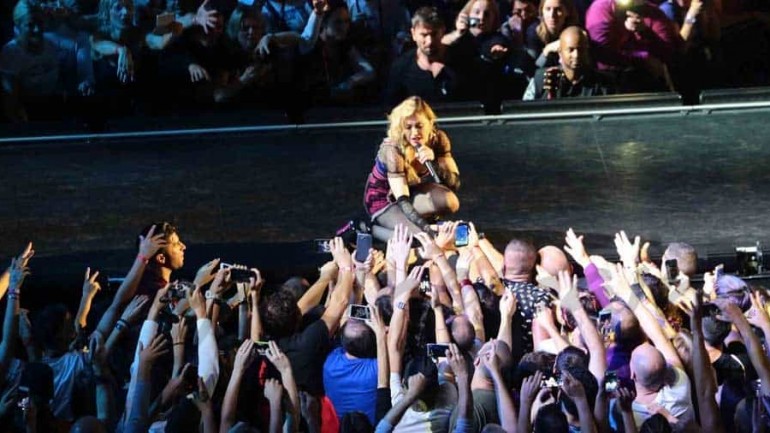 Madonna llega a España