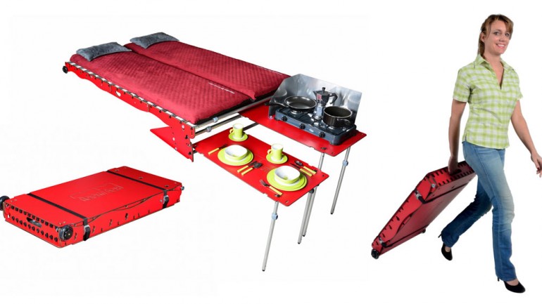 La maleta que transforma tu coche en caravana