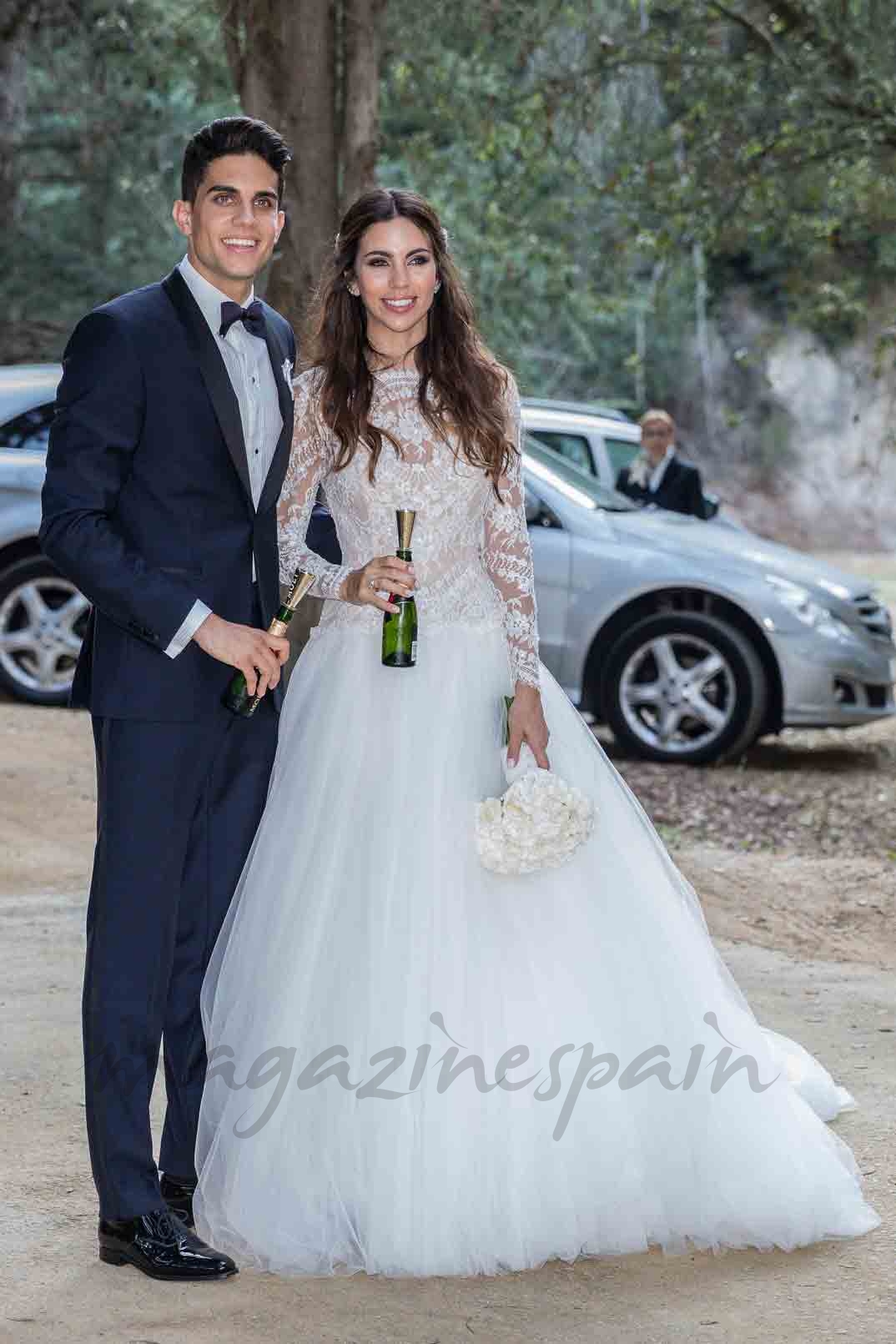 marc bartra y melissa jimenez boda