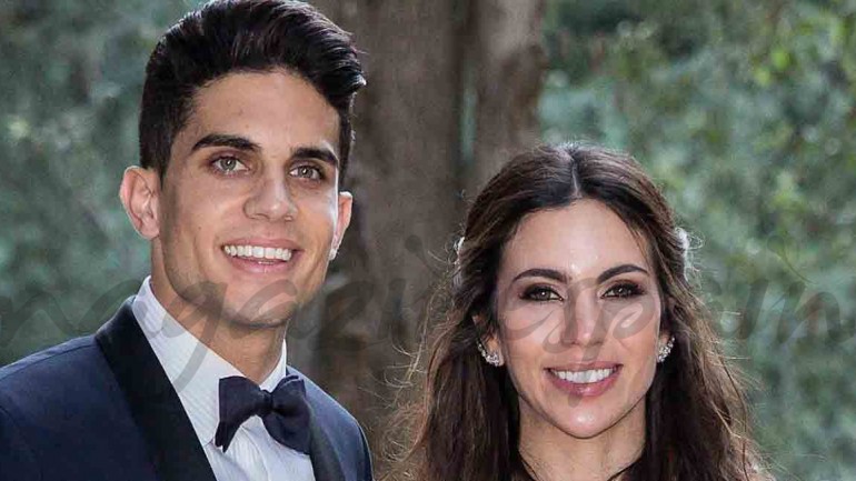 El «sí quiero» de Marc Bartra y Melissa Jiménez