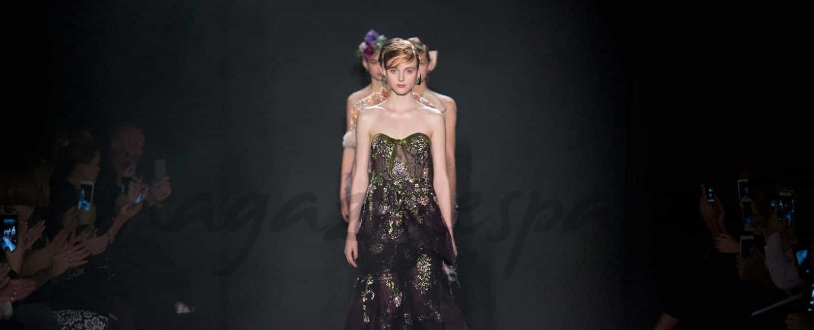 new york fashion week otoño invierno marchesa