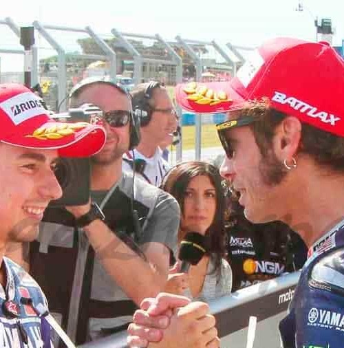 Lorenzo y Rossi en España, luchan por el título, ¿quién crees que va a ganar?