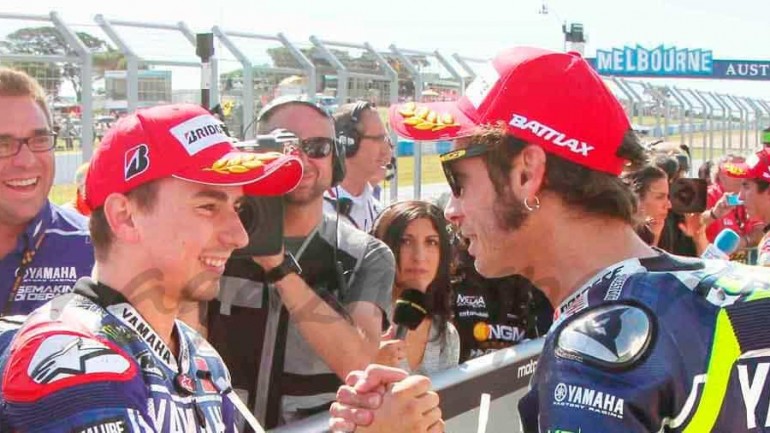 Lorenzo y Rossi en España, luchan por el título, ¿quién crees que va a ganar?