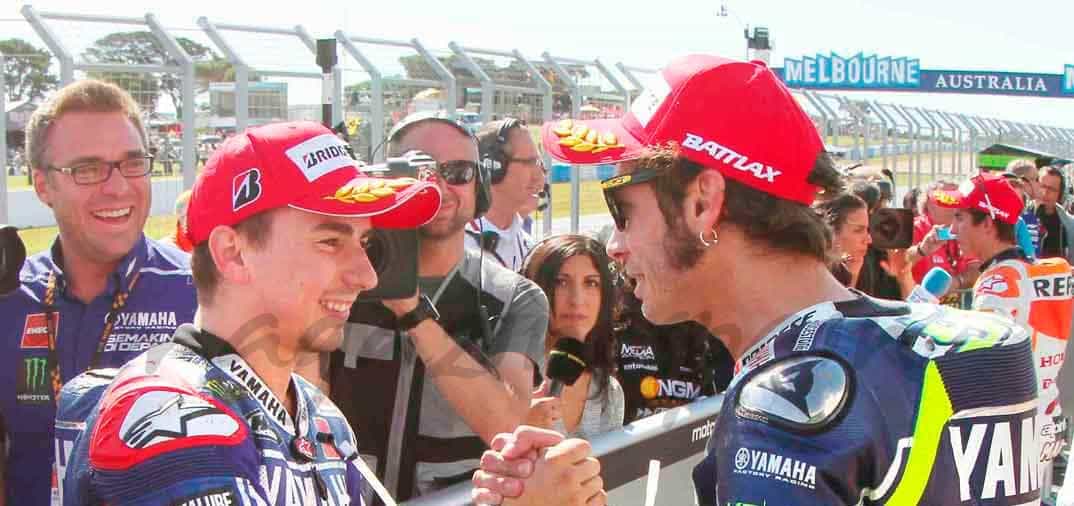 Lorenzo y Rossi en España, luchan por el título, ¿quién crees que va a ganar?