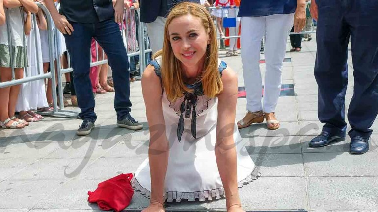 Marta Hazas ya tiene su estrella de la fama en Santander