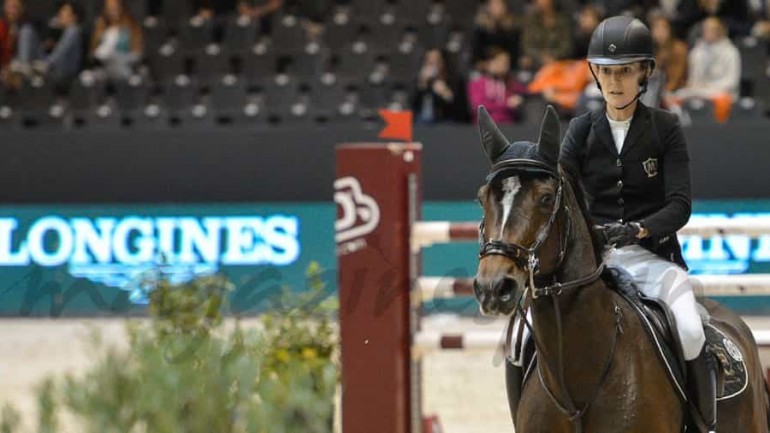 Marta Ortega, centrada en su carrera como amazona
