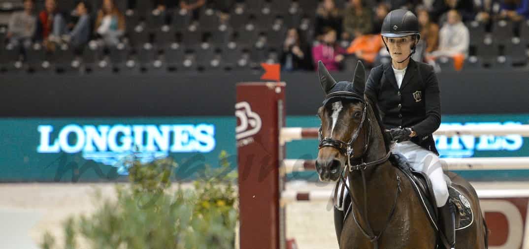 Marta Ortega, centrada en su carrera como amazona