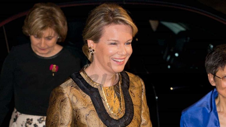 Los espectaculares zapatos de Matilde de Bélgica