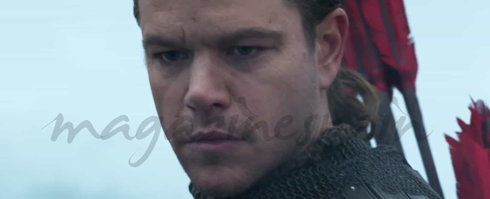 «La Gran Muralla», primer tráiler de la polémica última película de Matt Damon