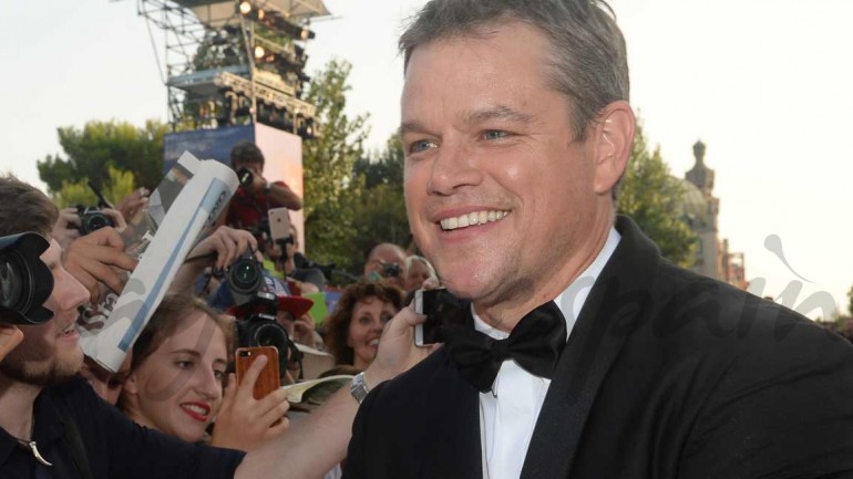 Matt Damon inaugura el 74º Festival de Venecia