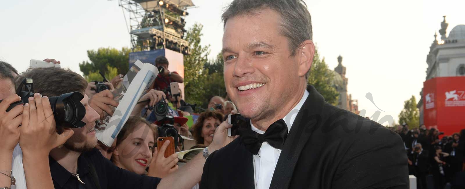 Matt Damon en Venecia