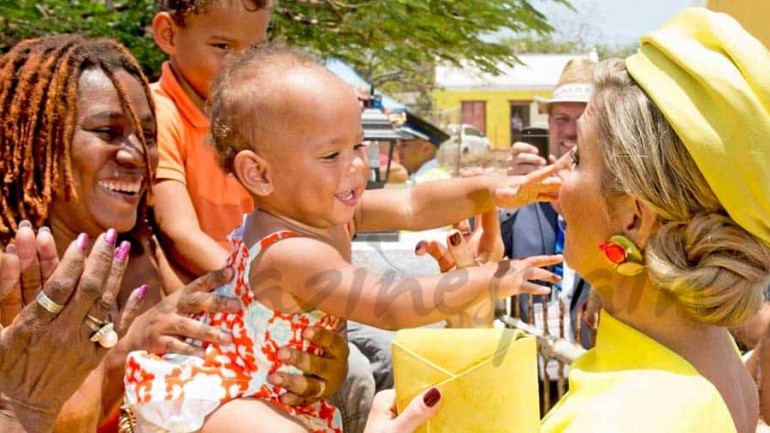Máxima de Holanda, la reina del Caribe