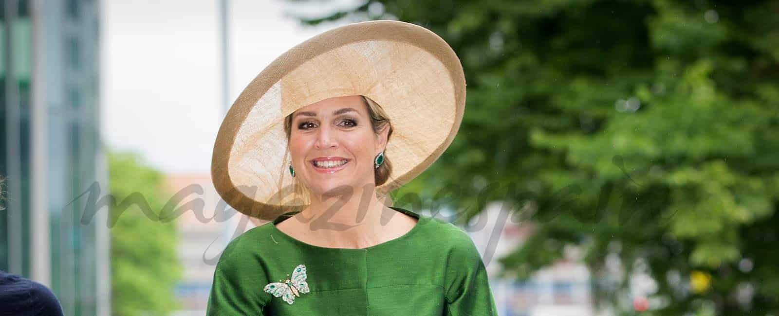 Máxima de Holanda, verde esperanza