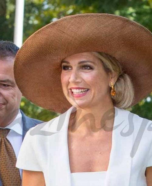 Máxima de Holanda también «recicla» su armario