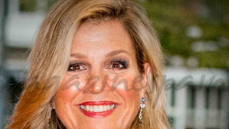Máxima de Holanda se viste de gala