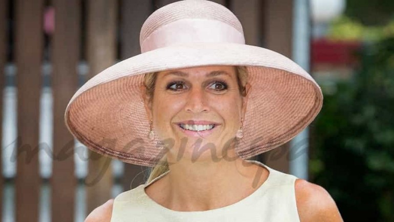 Máxima de Holanda, la elegancia en tonos pastel