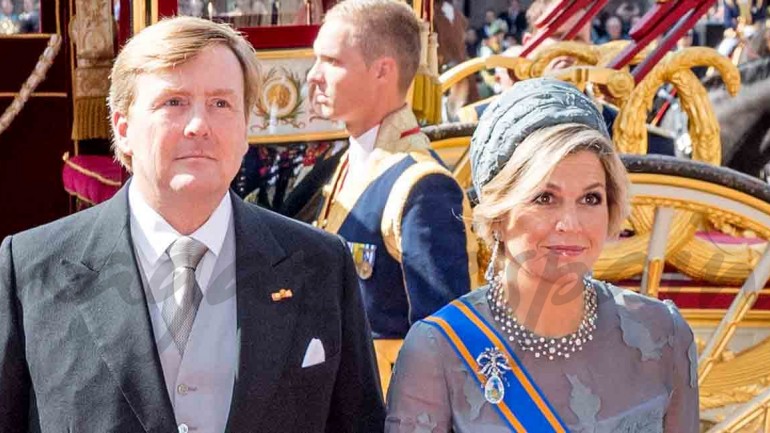 Máxima y Guillermo de Holanda presiden la apertura del Parlamento