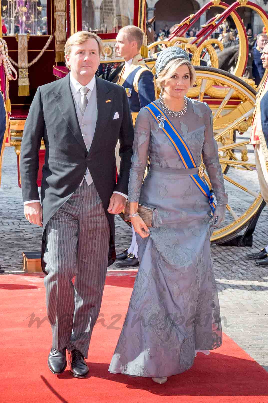 maxima y guillermo de holanda presidente la apertura del parlamento holandes