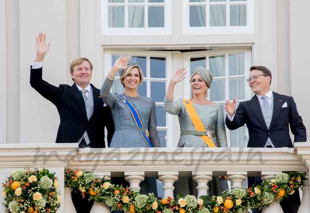 maxima y guillermo de holanda presidente la apertura del parlamento holandes