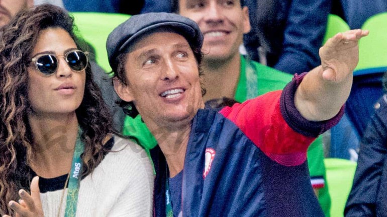 Matthew McConaughey revoluciona las gradas de Río