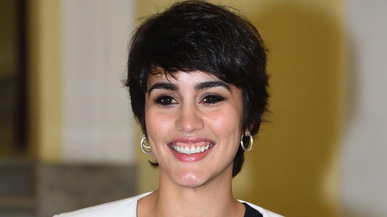 La actriz española, Megan Montaner, triunfa en Italia
