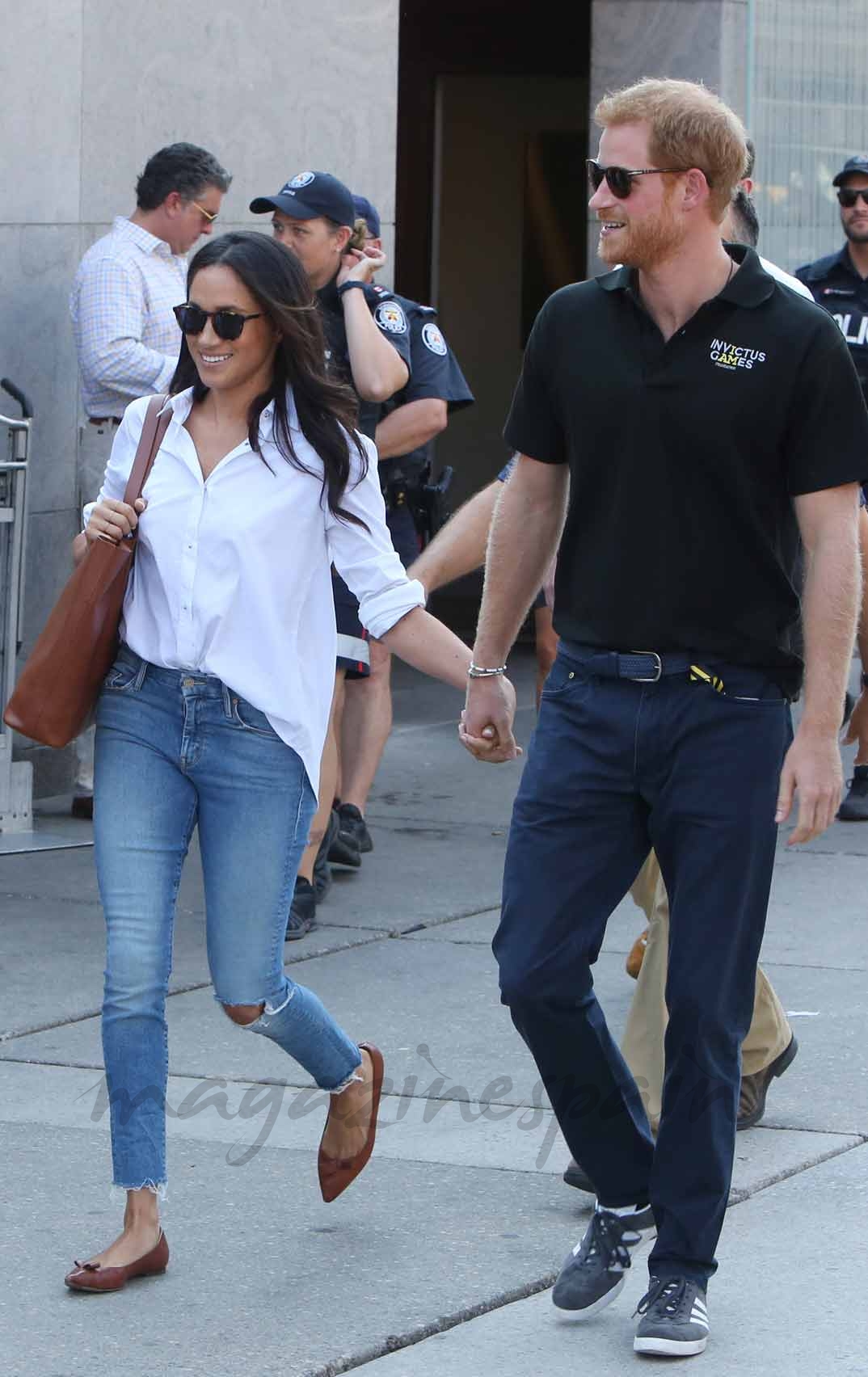 Meghan Markle y el príncipe Harry