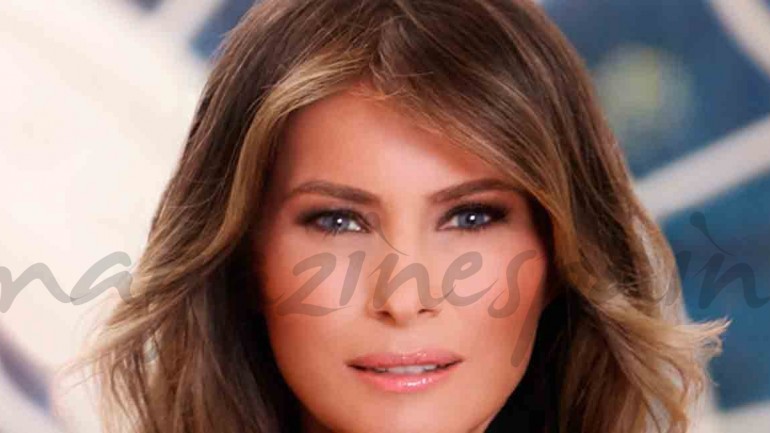 Primera imagen oficial de Melania Trump como Primera Dama