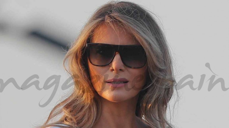 Melania Trump apuesta, de nuevo, por la moda española