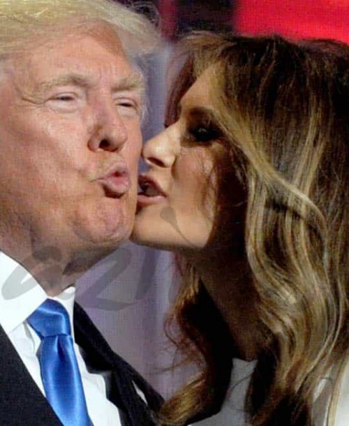 La esposa de Donald Trump, Melania Trump, al desnudo