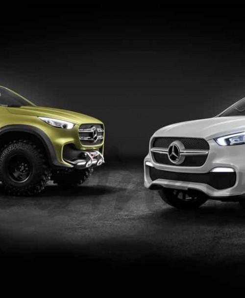 ¿Conoces la Pickup Concept X Class de Mercedes- Benz?