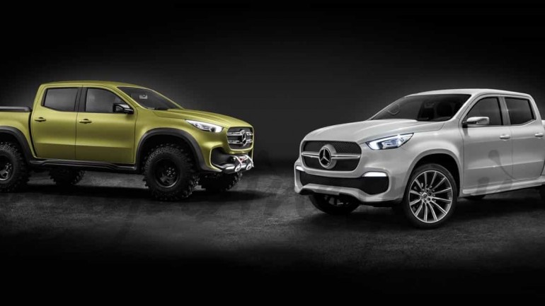 ¿Conoces la Pickup Concept X Class de Mercedes- Benz?